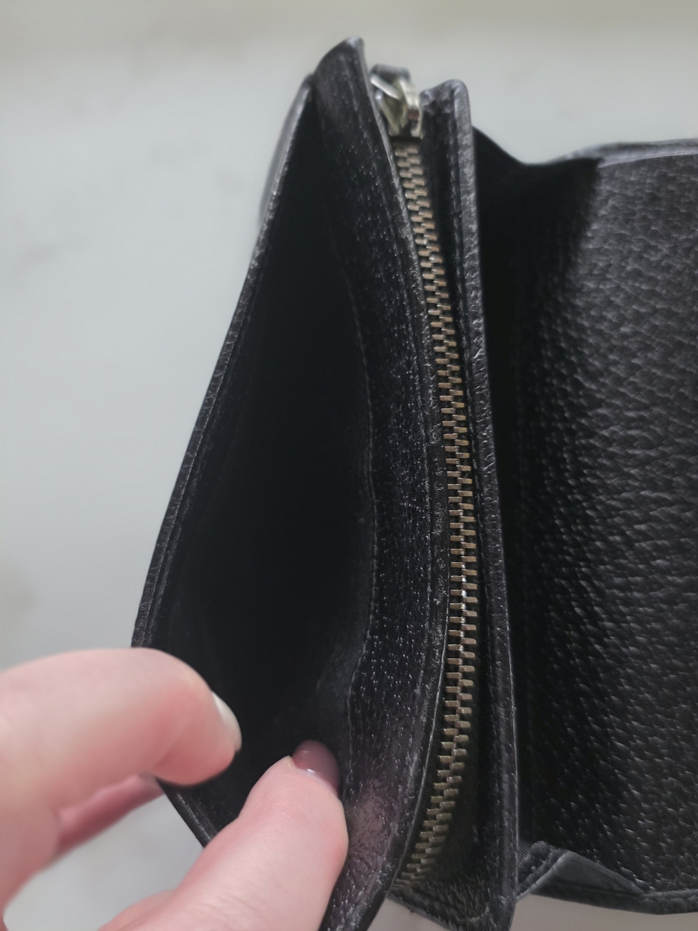 Gucci Black GG Monogram Canvas Leather Wallet Continental Bifold - Picture 7 of 13